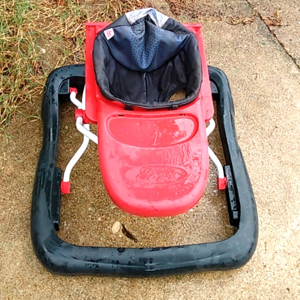 A cute baby walker